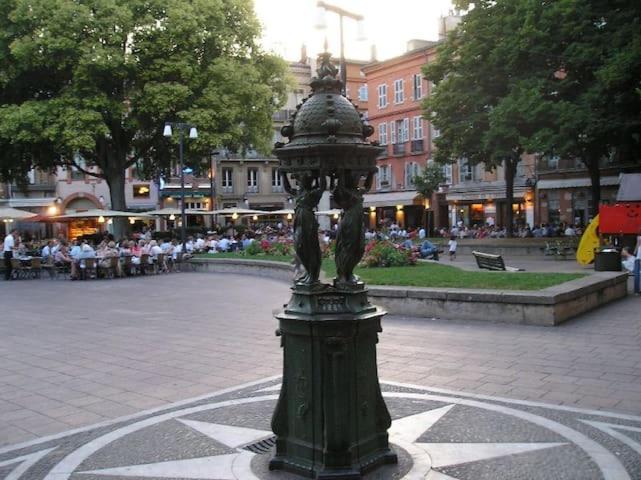 Hyper-Centre Historique Avec Possibilite De Reservation Parking Toulouse Kültér fotó