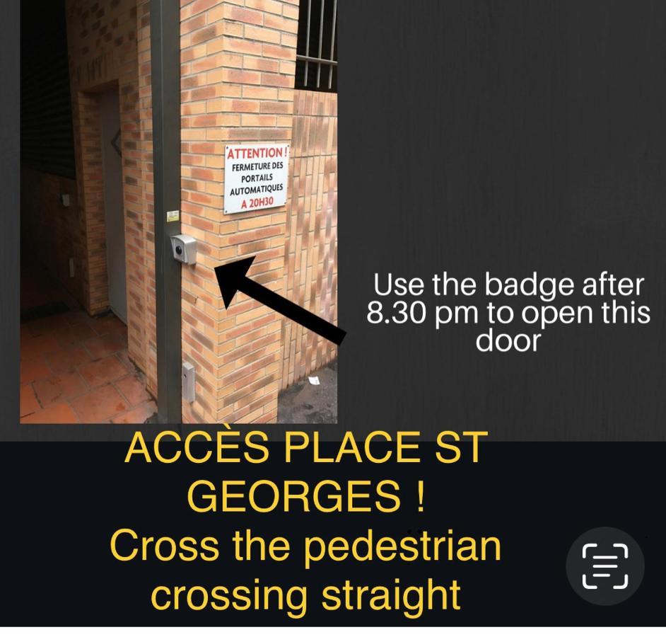 Hyper-Centre Historique Avec Possibilite De Reservation Parking Toulouse Kültér fotó